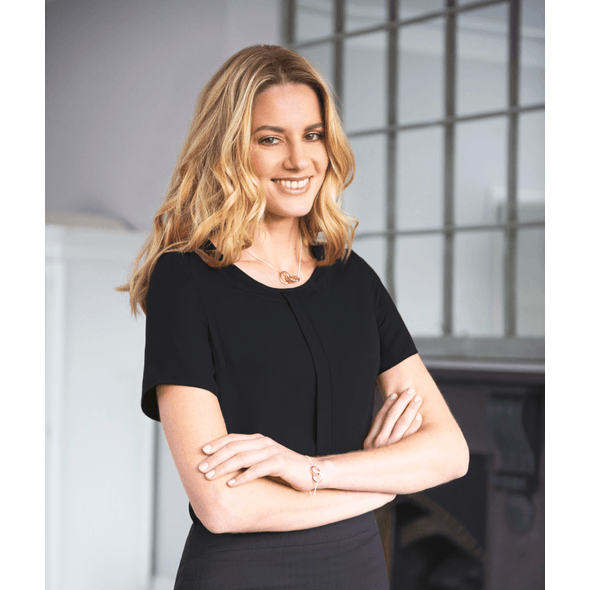 Brook Taverner | Blusa en crepe de china verona Brook Taverner | Blusa en crepe de china verona